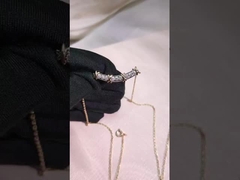असली 18k सोने के हीरे ज्वैलरी से लक्जरी बाजार के लिए आधुनिक डिजाइन