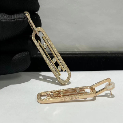 wholesale designer brands 18k gold jewelry factor 18 karat gold diamond earrings for women