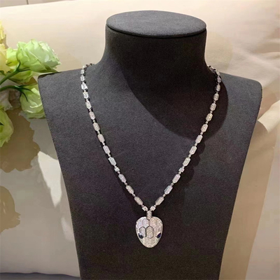  Custom 18k Gold Necklace Womens Diamond Gold Jewellery Solid Gold Pendant