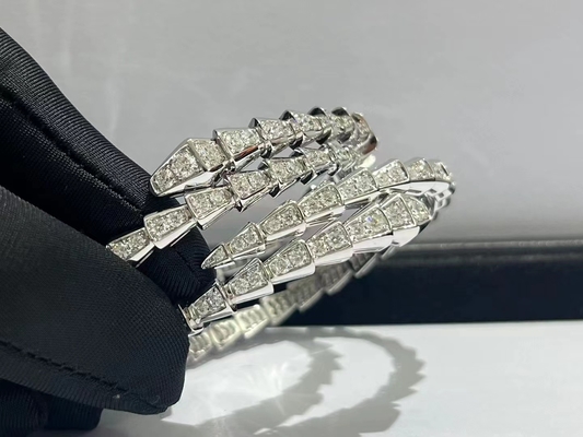 High End Jewelry 18k Solid Gold Real Diamond Jewelry Luxury Hk Setting