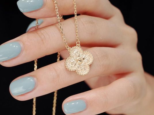 Brushed Yellow Gold Custom Brand Jewelry For A Sophisticated Look