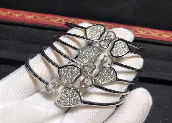 Arabic Jewelry Sophisticated Happy Hearts Chopard Jewelry For Young Women / Ladies / Girls Chopard Happy Hearts Bracelet