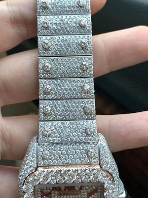 Moissanite Diamond Iced Out Mechanical Man Watch Wholesale famous brand watches