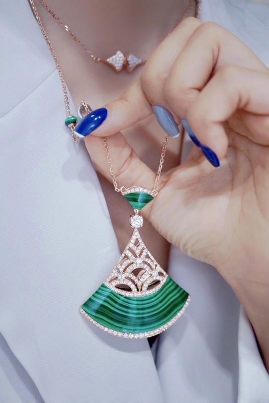 brand jewelry wholesale    Necklace Clone the same gold diamond as the brand jewelry factory