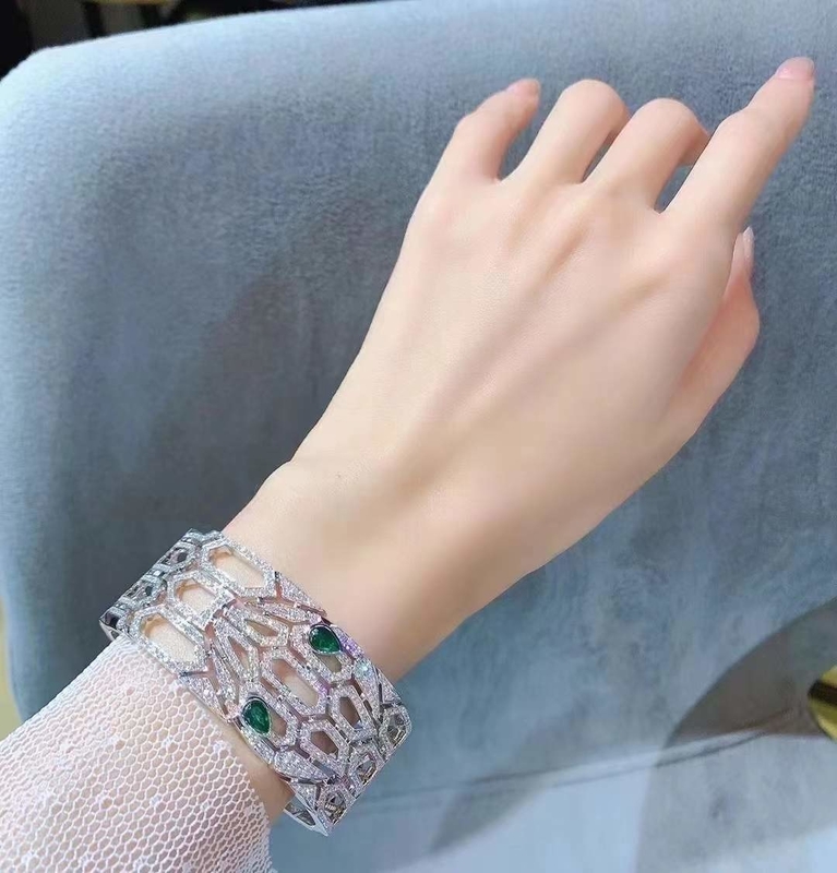 Diamond Bracelet 18K Gold Jewelry GIA  PURE From Wish